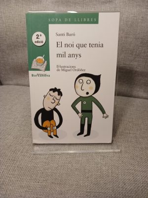 Portada de El noi que tenia mil anys
