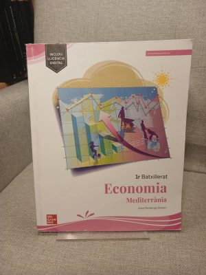 Portada de Economia 1r Batxillerat - Mediterrània