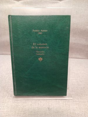 Portada de El Volumen de la Ausencia