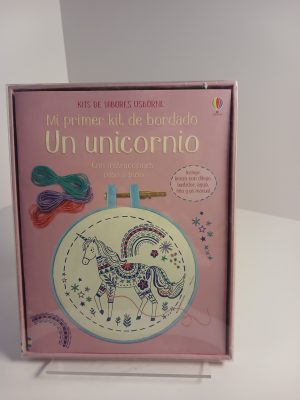 Mi primer kit de bordado - Un unicornio