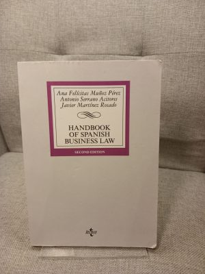 Portada de Handbook of Spanish Business Law