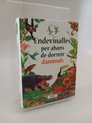 Portada de Endevinalles per abans de dormir d’animals