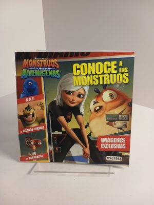 Monstruos contra Alienígenas. Conoce a los monstruos Libro de Lectura 2.