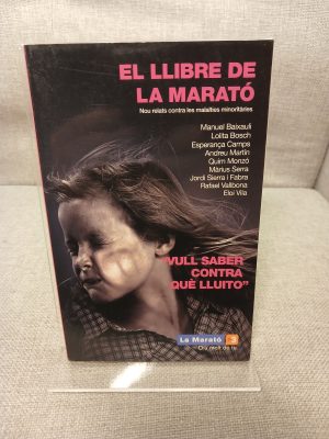Portada de El llibre de la Marató nou relats contra les malalties minoritàries