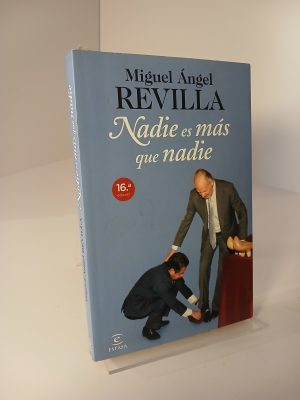 Portada de Nadie es más que nadie