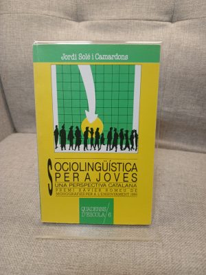 Portada de Sociolingüística per a joves