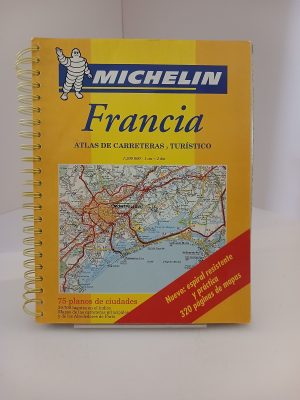 Francia atlas de carreteras y turístico