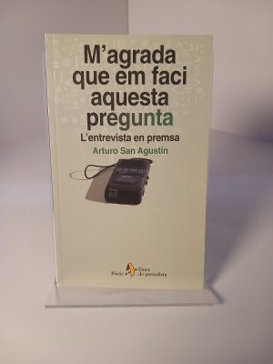 Portada de M'agrada que em faci aquesta pregunta. L'entrevista en premsa