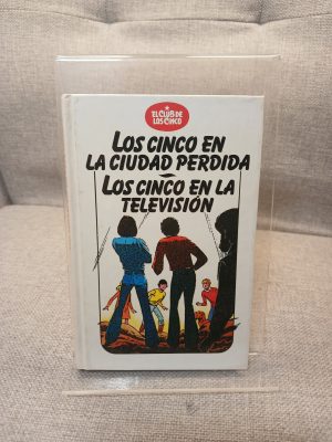 Portada de Los cinco en la ciudad perdida: una aventura de los personajes creados por Enid Blyton