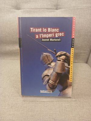 Portada de Tirant lo Blanc a l ' Imperi grec