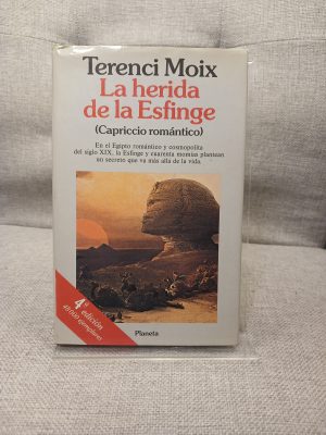 Portada de La herida de la esfinge: Capriccio romántico