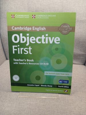 Portada de Objective First for Spanish Speakers: Teacher's Book with Teacher's Resources