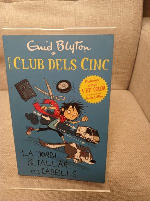 Portada de Els cinc. La Jordi vol tallar-se el cabell
