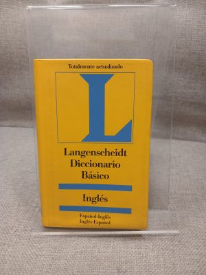 Portada de Langenscheidt, Diccionario Básico Inglés Español