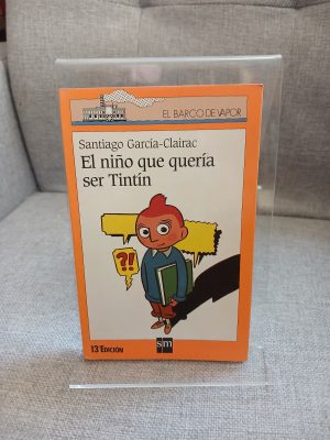 Portada de El niño que quería ser Tintín