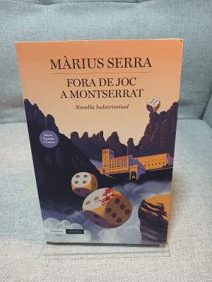 Portada de Fora de joc a Montserrat novel·la ludocriminal