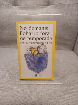 Portada de No demanis llobarro fora de temporada
