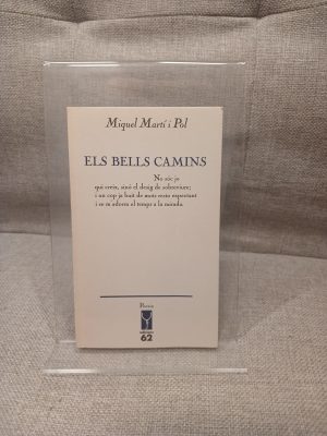 Portada de Els bells camins (L'Escorpí. Poesia)