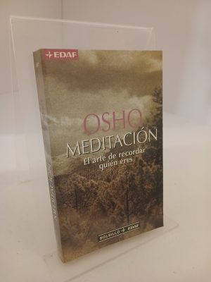 Portada de Meditación el arte de recordar quien eres