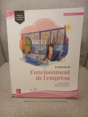 Portada de Funcionament de l’empresa 1r Batxillerat