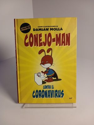 Conejo-man contra el Coronavirus