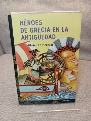 Portada de Héroes de Grecia en la antigüedad