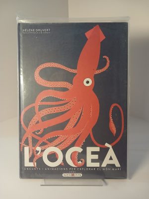 Portada de L'oceà : encunys i animacions per explorar el món marí