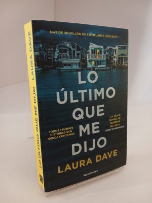 Portada de Lo último que me dijo