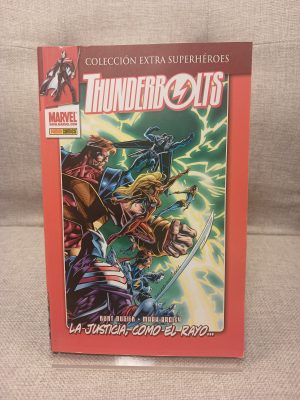Portada de Thunderbolts la justicia, como el rayo--