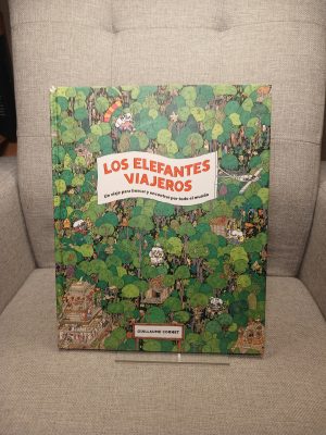 Portada de Los elefantes viajeros: un viaje para buscar y encontrar por todo el mundo
