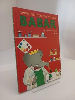 Portada de Babar. Aprèn els colors amb Babar