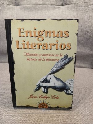 Portada de Enigmas literarios: Secretos y misterios en la historia de la literatura