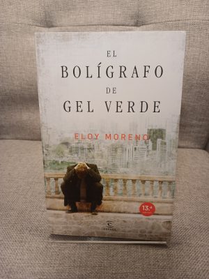El bolígrafo de gel verde