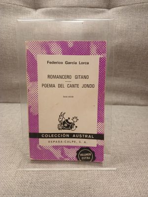Portada de Romancero gitano Poema del cante jondo
