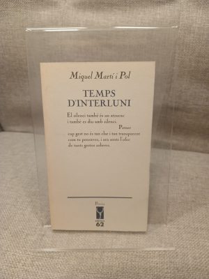 Portada de Temps d'interluni